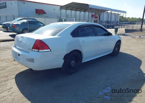 2016 Chevrolet Impala Limited Police из США, поврежденный, VIN 2G1WD5E31G1100954